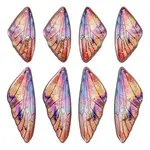 Transparent Resin Wing Pendants Set