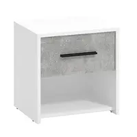 Set nočních stolků geralt - bílá/beton