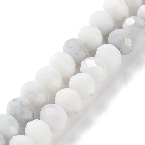 Electroplate Glass Beads Strands