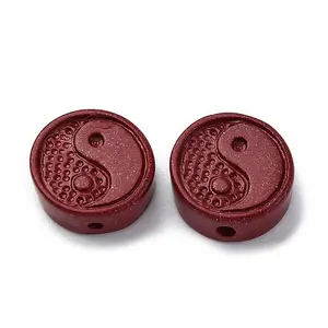 Synthetic Cinnabar Beads