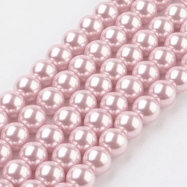 Eco-Friendly Glass Pearl Beads Strands
