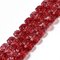 Transparent Glass Beads Strands
