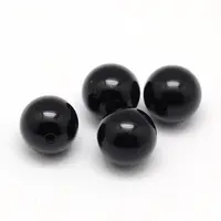 Natural Black Onyx Beads