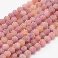 Natural Weathered Agate Beads Strands