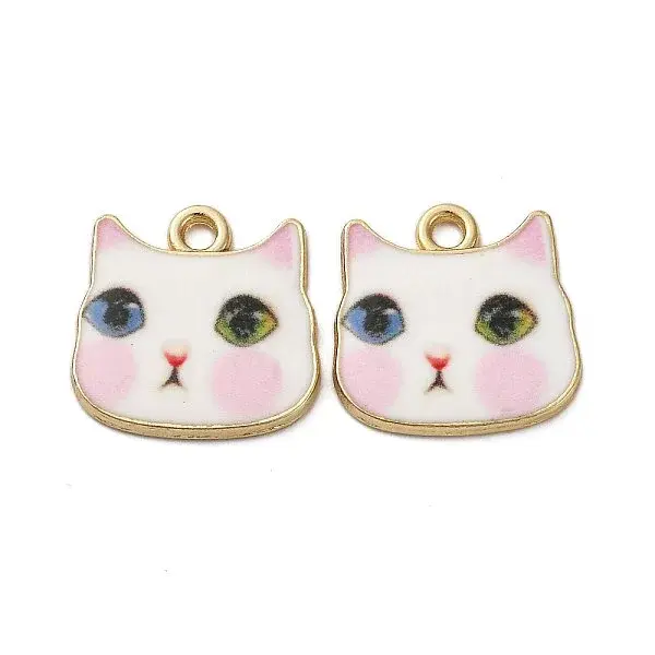 Alloy Enamel Pendants