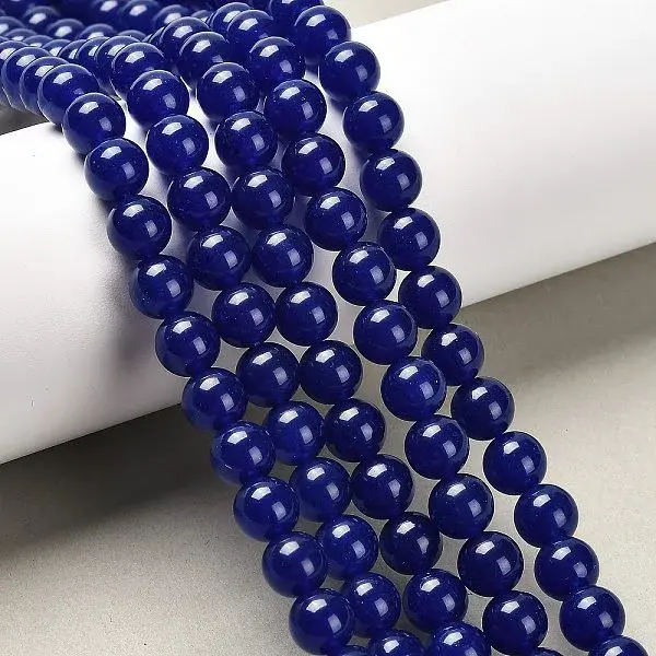 Natural & Dyed Malaysia Jade Bead Strands