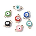 Alloy Enamel Connector Charms