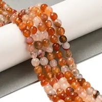 Natural Agate(Dyed & Heated) Beads Strands