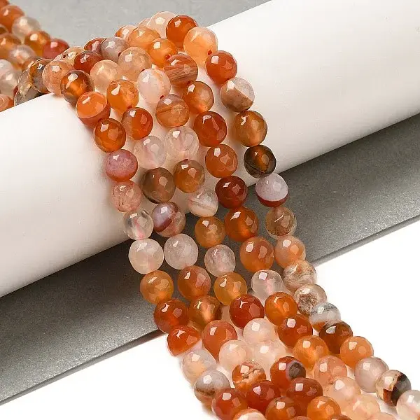 Natural Agate(Dyed & Heated) Beads Strands
