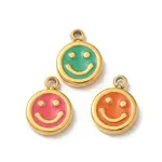 Ion Plating(IP) 304 Stainless Steel Enamel Charms