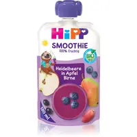 Hipp BIO Smoothie jablko - hruška - borůvky ovocný příkrm 120 ml