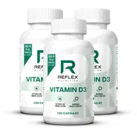Reflex Nutrition Vitamin D3 100 pcs kapsuly s vitamínom D 222 g