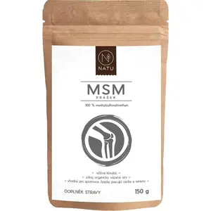 NATU MSM prášok kĺbová výživa 150 g