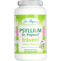 Dr. Popov Psyllium Trávenie kapsuly na podporu trávenia 120 cps