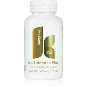 Kompava Nattokinase Plus kapsuly s rastlinnými extraktmi 90 cps