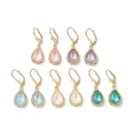 Glass Leverback Earring