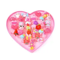 Cute Mixed Shape Acrylic Kid's Cuff Rings