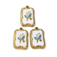 304 Stainless Steel Enamel Pendants