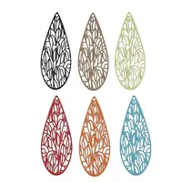 Spray Paint 430 Stainless Steel Pendants