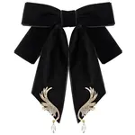 Polyester Ribbon Bowknot Brooch