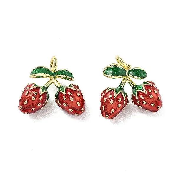 Brass Enamel Pendants