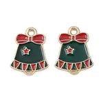 Christmas Alloy Enamel Pendants