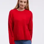 Červený dámský svetr ORSAY