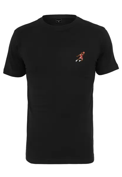 Men's T-shirt Small Basketball Player black