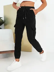 Dámske tepláky FLAYON granátové