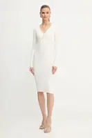 Šaty s příměsí hedvábí Elisabetta Franchi