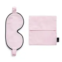 Bavlněná maska na oči HAY Outline Sleep Mask růžová barva