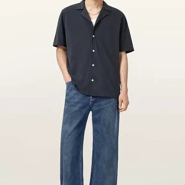 Bavlněné džíny AllSaints LENNY M011EA