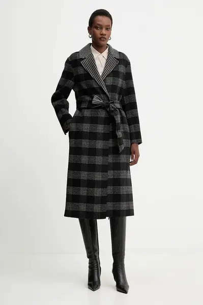 Vlnený obojstranný kabát Twinset