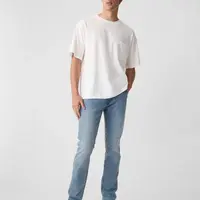 Svetlomodré pánske slim fit rifle GAP Gapflex