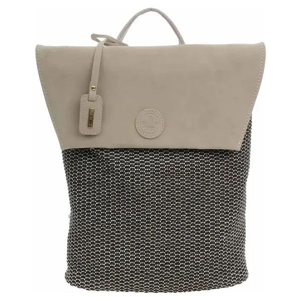 Rieker dámský batoh H1386-92 béžová - černá