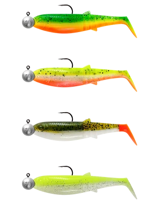 Savage gear gumová nástraha cannibal shad darkwater mix 4+4 - 6,8 cm 3 g 5 g #1/0