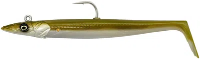 Savage gear gumová nástraha sandeel v2 sinking khaki 2+1 - 12 cm 22 g