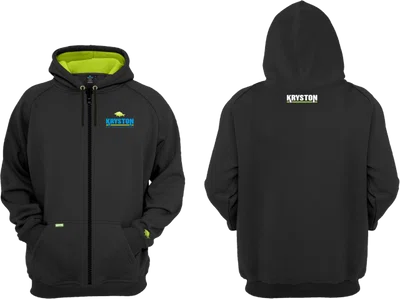 Kryston mikina černá zipper - xl
