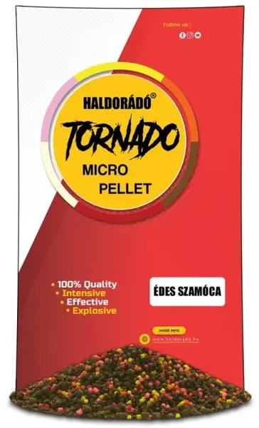 Haldorádó pelety tornado micro pellets 400 g 2 mm - sladká jahoda