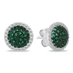 Brilio Silver Stříbrné náušnice s kubickou zirkonií EA1143WG