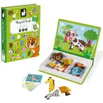 Janod Magnetibook Zvieratá Magnetická kniha pre deti