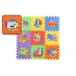 Penové puzzle Dopravné prostriedky - 10ks