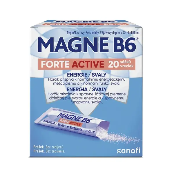 Magne B6 Forte Active 20 sáčků