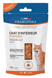 Francodex pochoutka Indoor kočka 65g