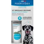 Francodex Dental Kit zubní pasta 70g a kartáček pro psy