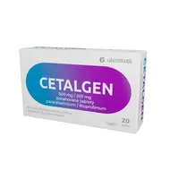 Cetalgen 500mg/200mg 20 tablet