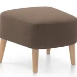 Taburet Next, hnědá látka