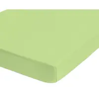 Napínací prostěradlo Jersey Castell 180x200 cm, zelené