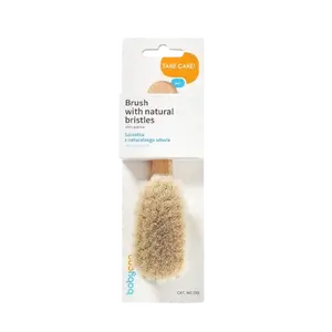 BABYONO Kartáč s přírodními štetinkami