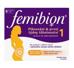 FEMIBION 1 Plánování a první týdny těhotenství 56 tablet